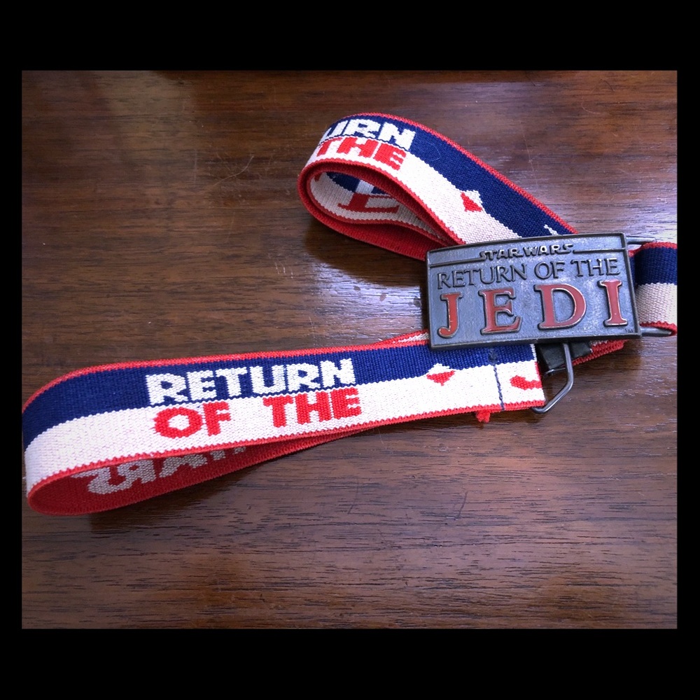 STAR WARS 1982 Return of the Jedi Belt - Rare